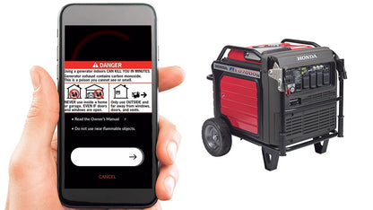 Honda EU7000iS 7000 Watt Super Quiet Portable Generator